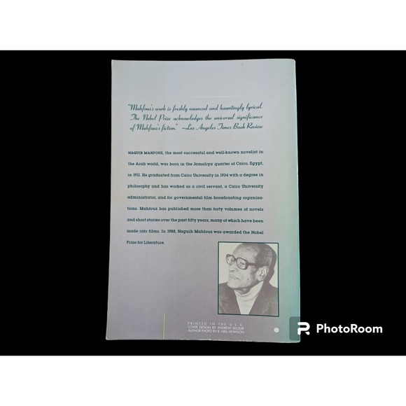 Naguib Mahfouz 3 Novel Midaq Alley The Thief & the Dogs Miramar 1988 Nobel Prize - Picture 2 of 4